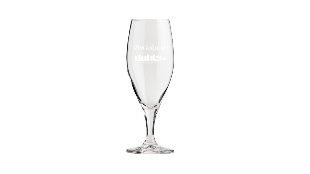 Glas med logo | Gratis gravering | Ingen minimumskøb