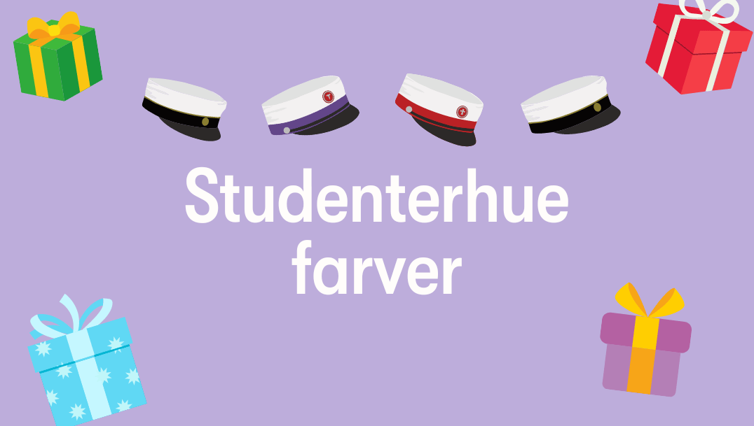 Studenterhue farver